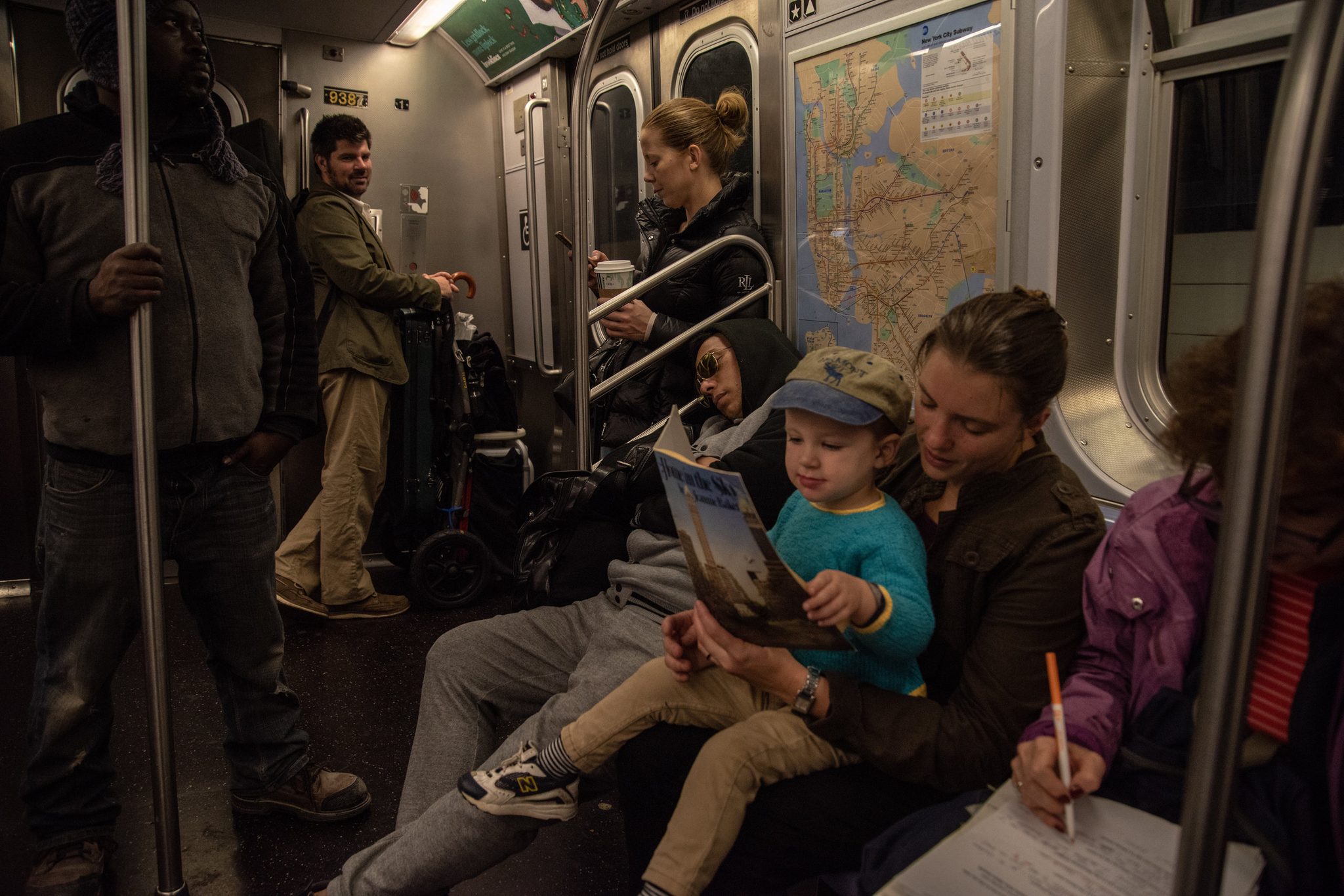 Up before the sun, the trio commute from deep within Brooklyn to Grand Central to