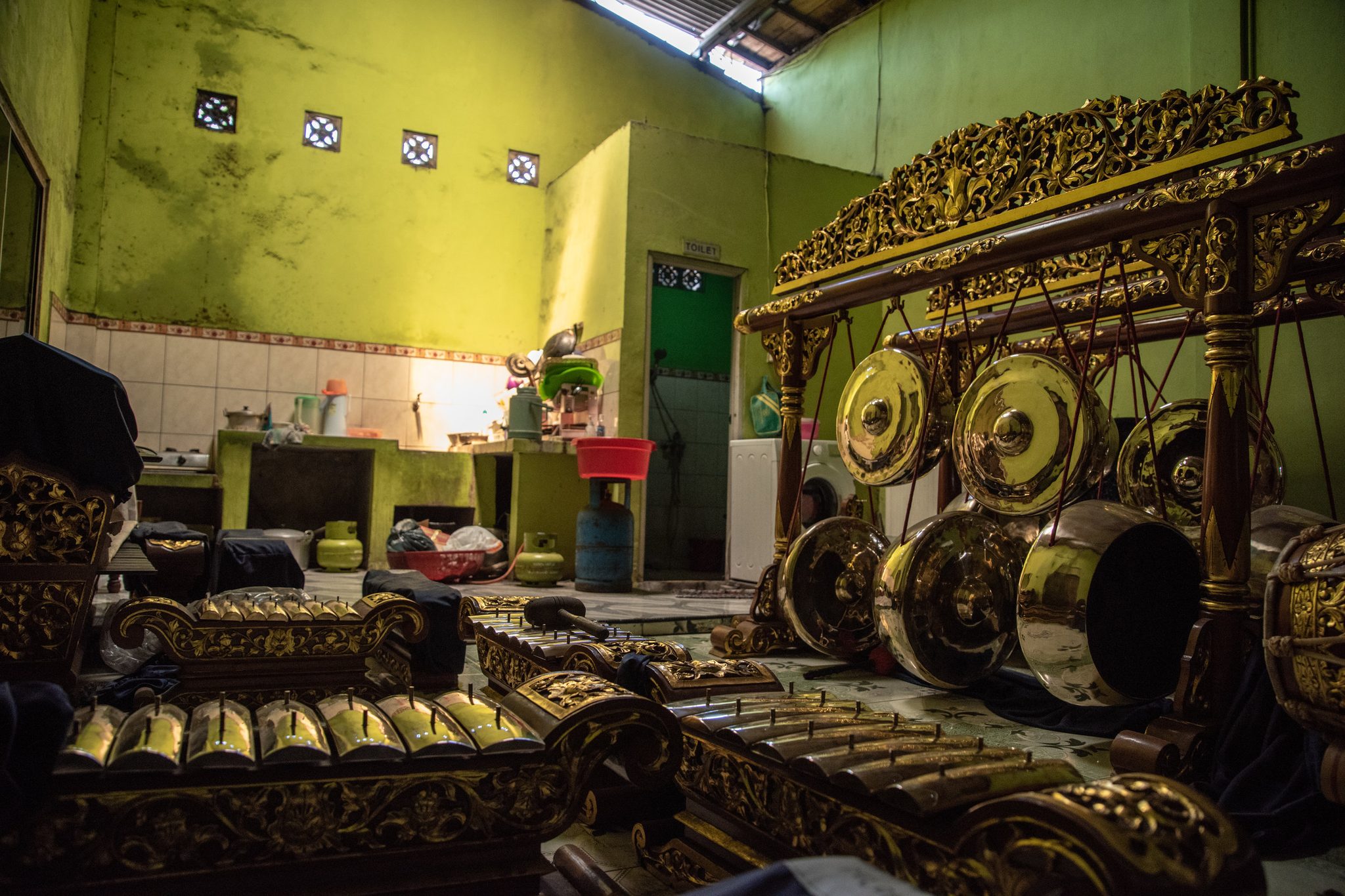 Full gamelan orchestra made to order, usually taking 1-2 months to complete
